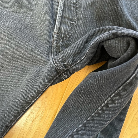Vintage Levi’s 501 Black Jeans 32x32 Original High Rise Straight Leg Mexico - Picture 4 of 14